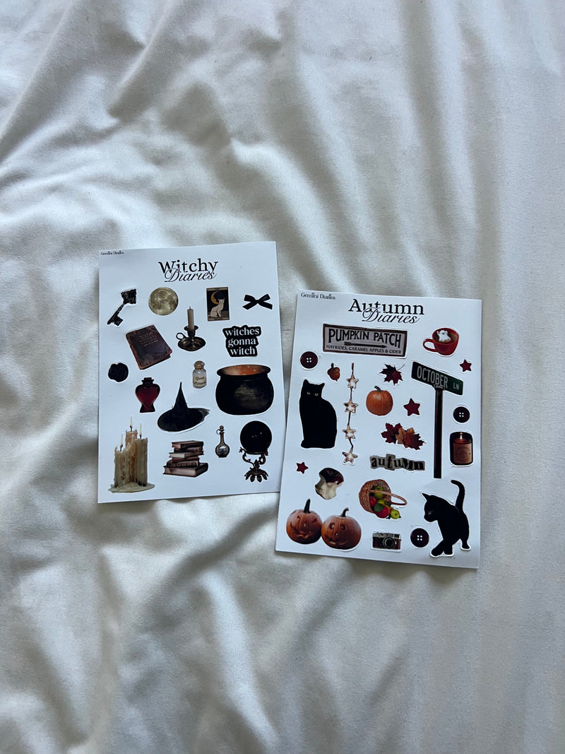 Autumn and Witchy Diaries