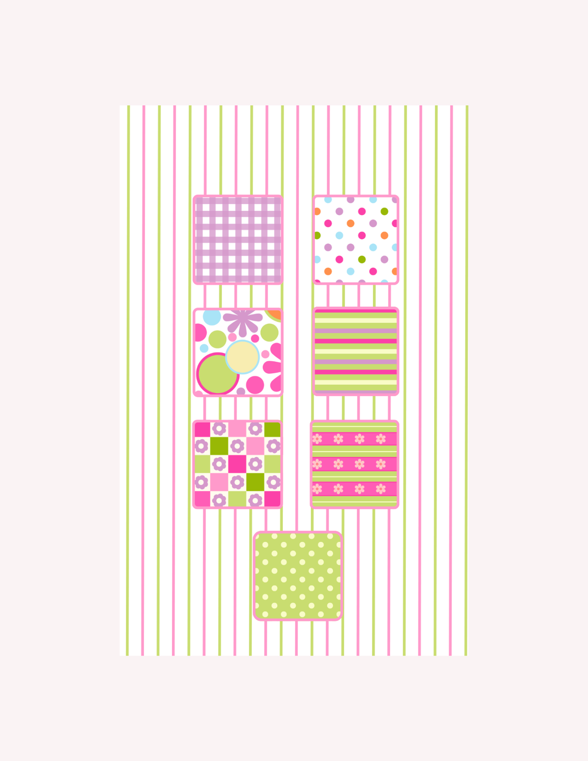 Spring Mini Paper Book
