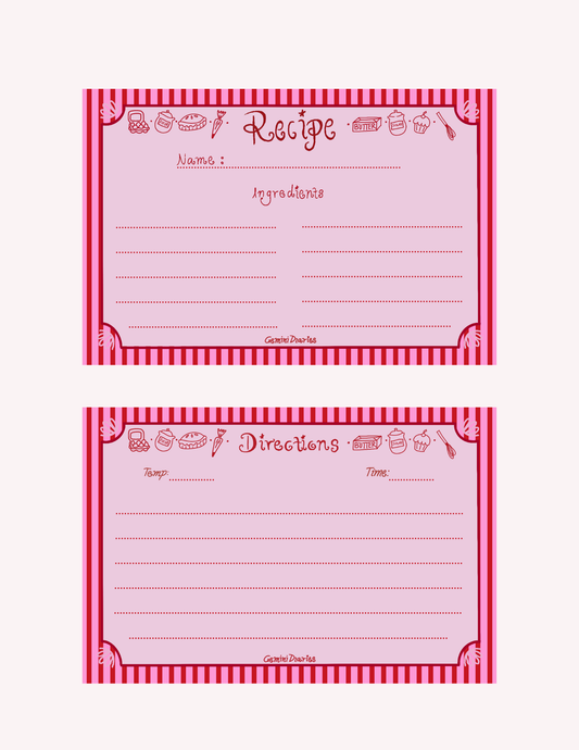 Recipe Cards