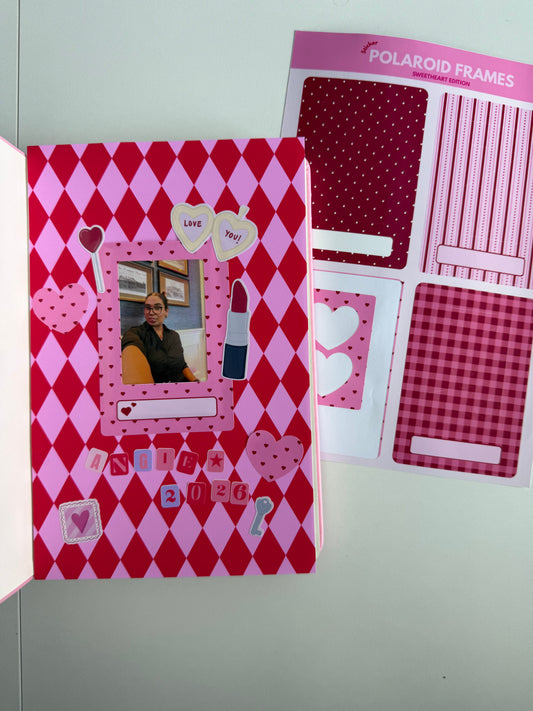 Neapolitan Polaroid Frame Sticker