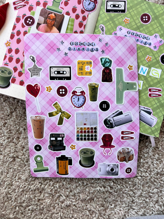 Trinket Sticker Sheet (Large)