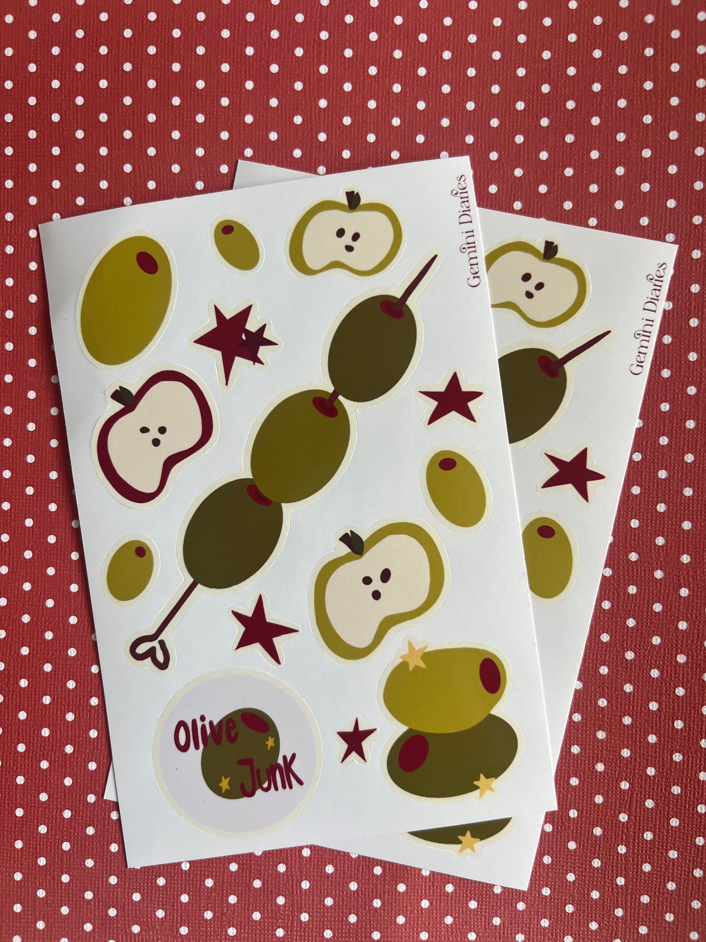 Cosmic Olives Sticker Sheet