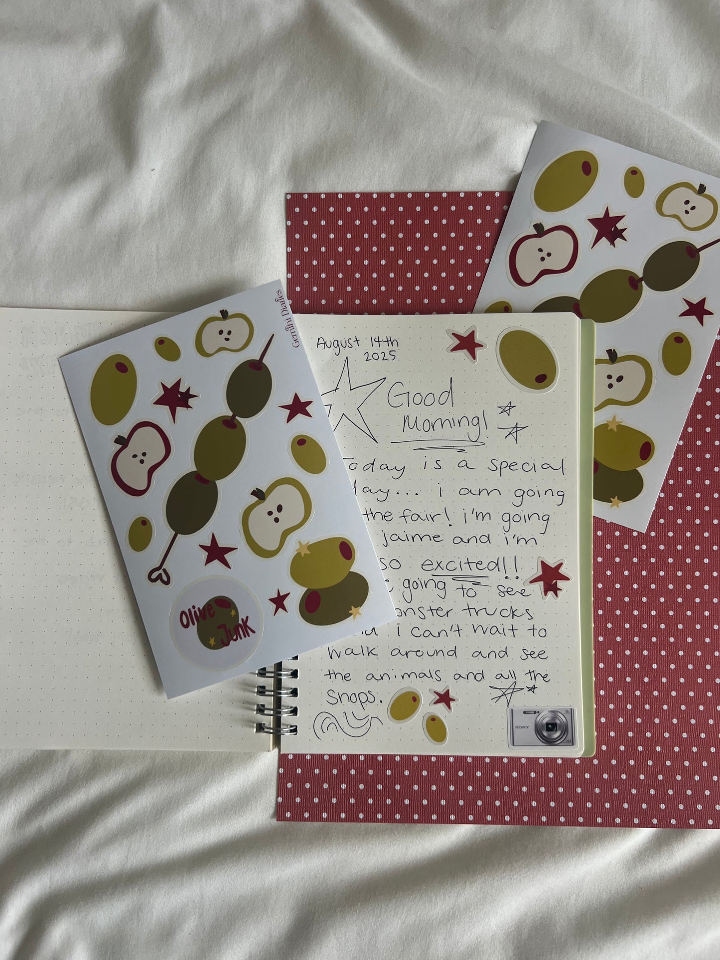 Cosmic Olives Sticker Sheet