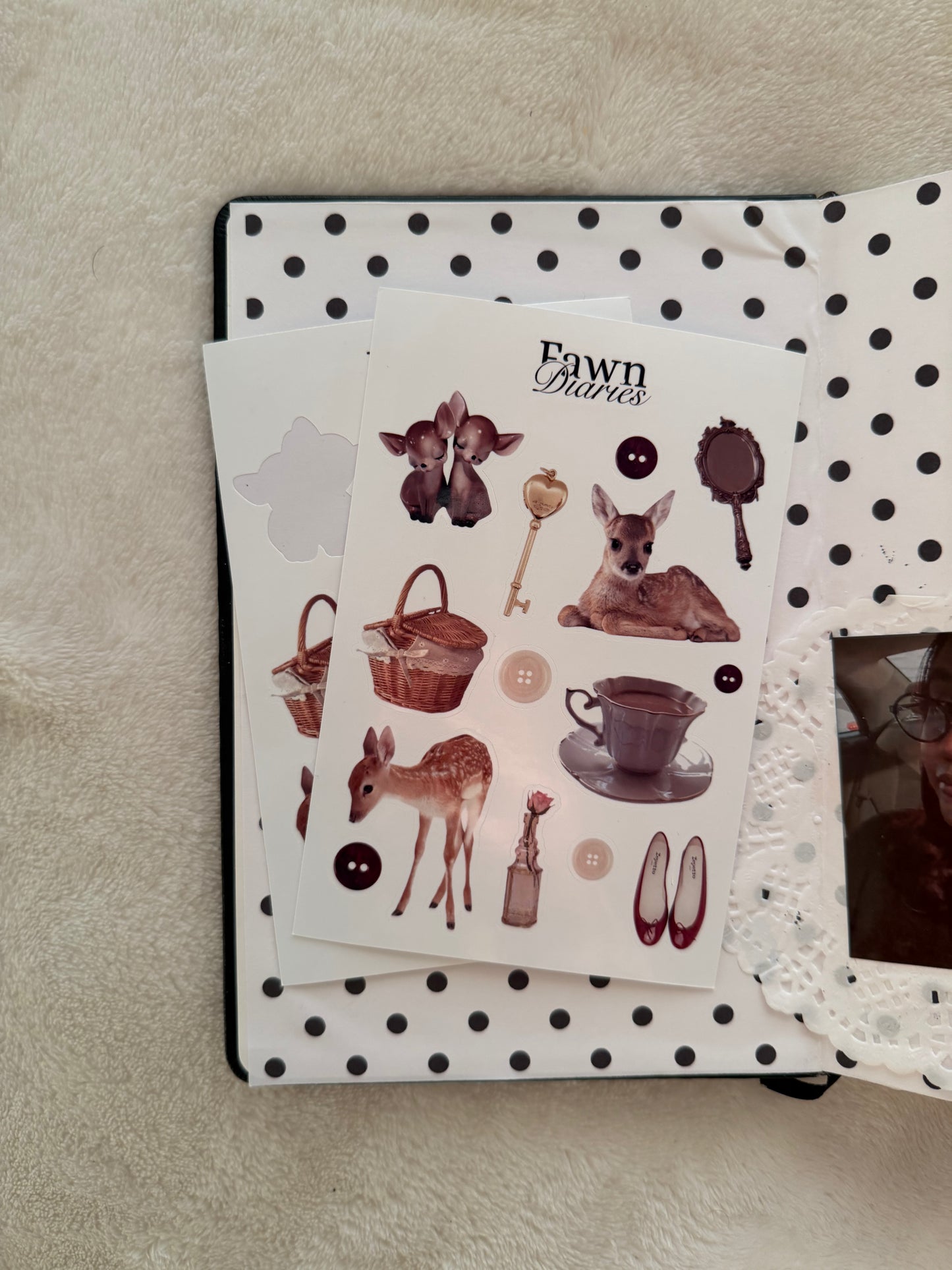 Fawn Diaries Sticker sheet
