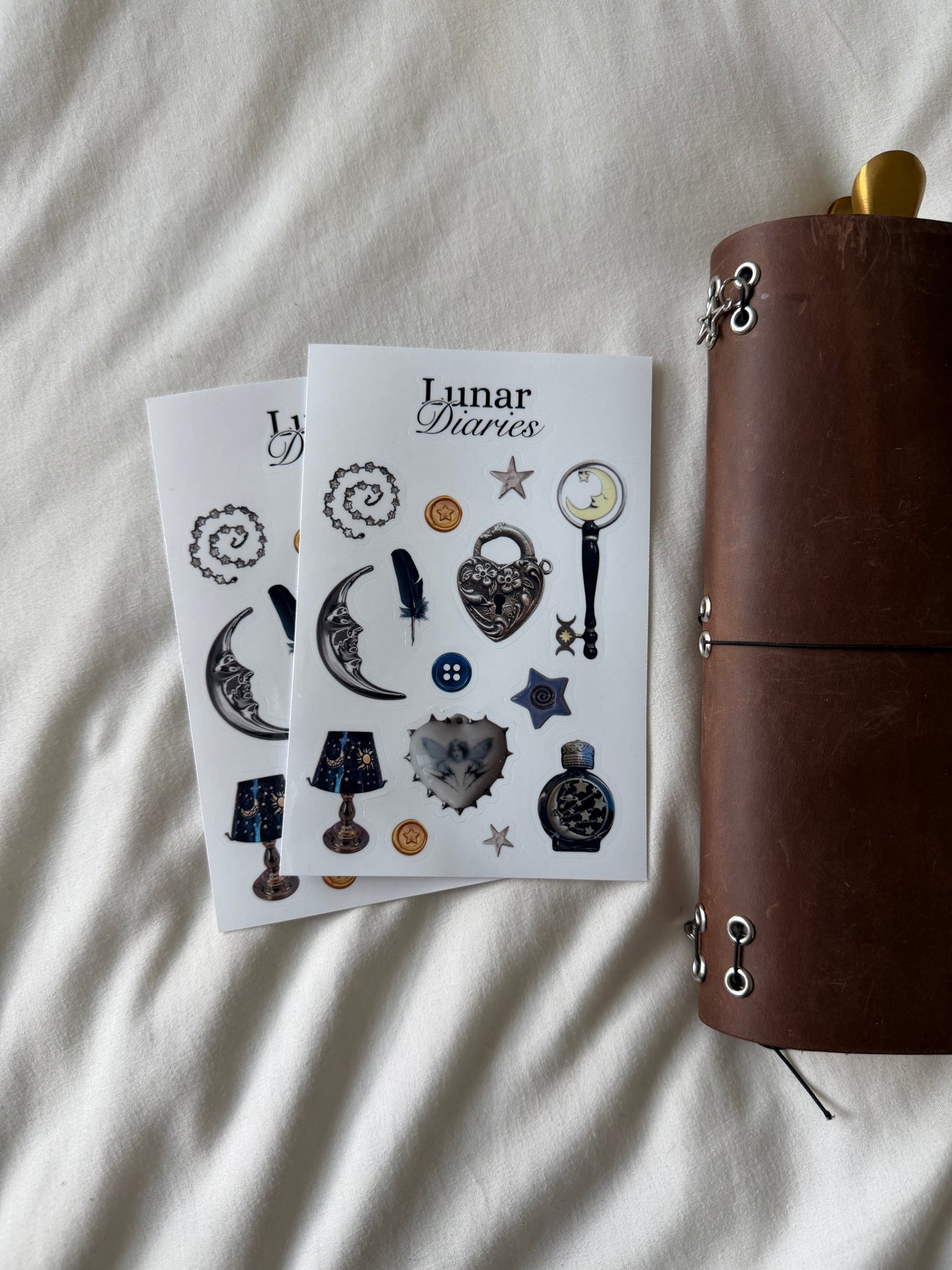 Lunar Diaries Sticker sheet