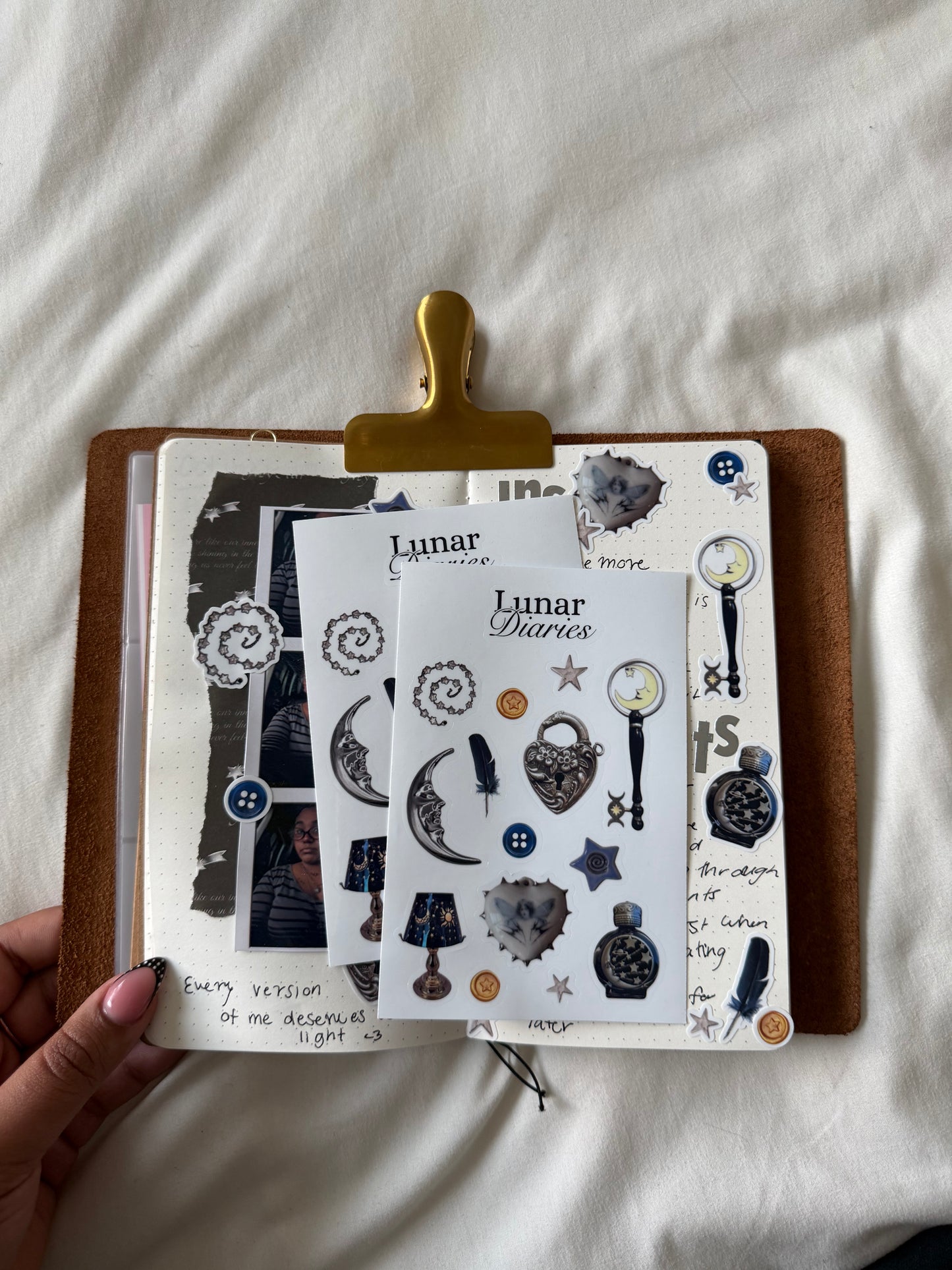 Lunar Diaries Sticker sheet