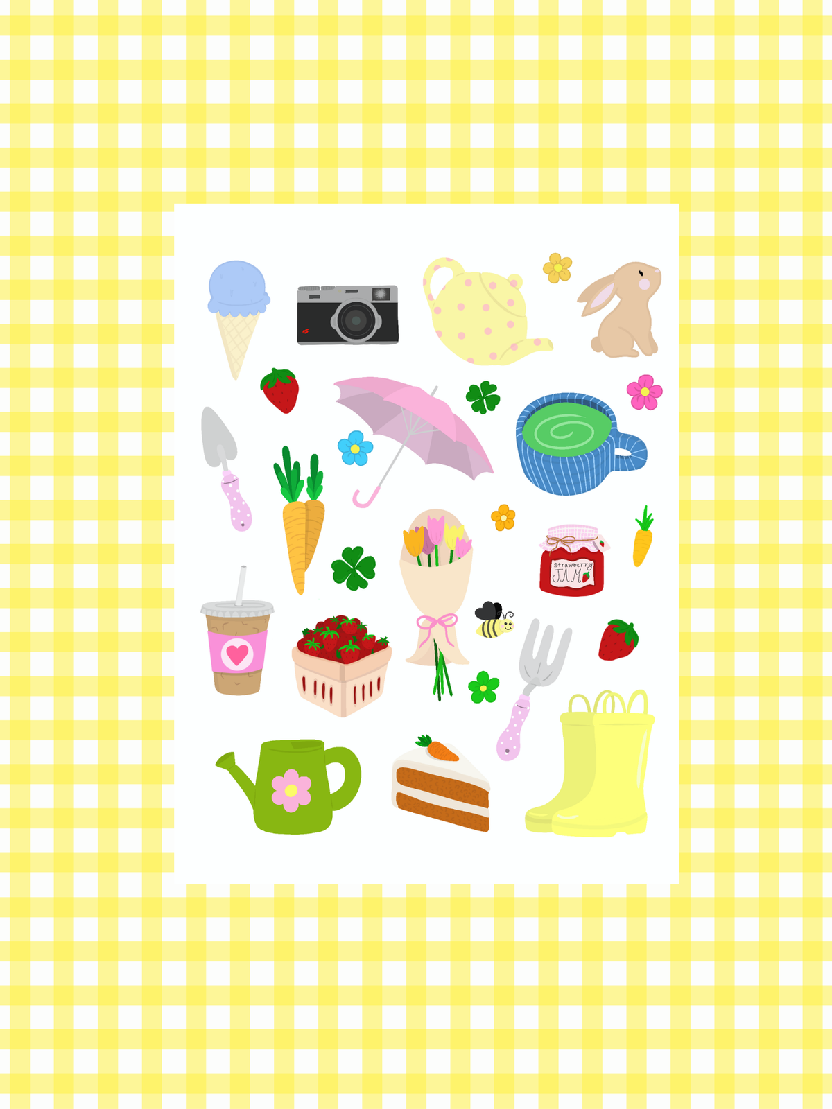 Spring Day Sticker Sheet