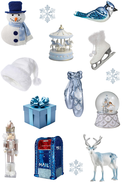 Winter Day Sticker sheet