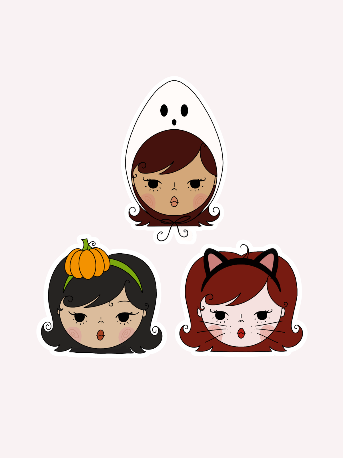 Spooky Dolls Trio