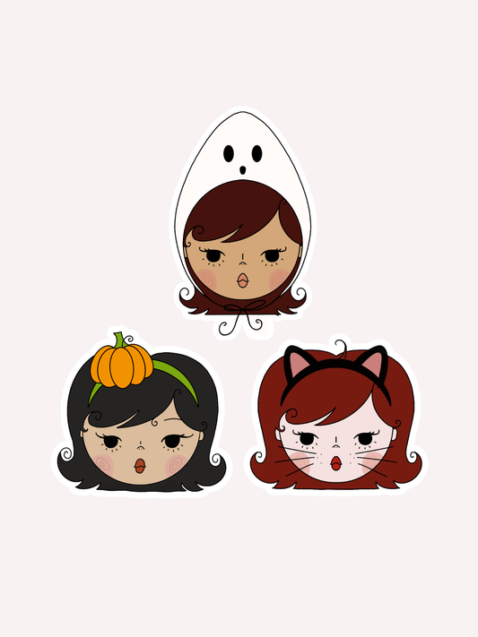 Spooky Dolls Trio
