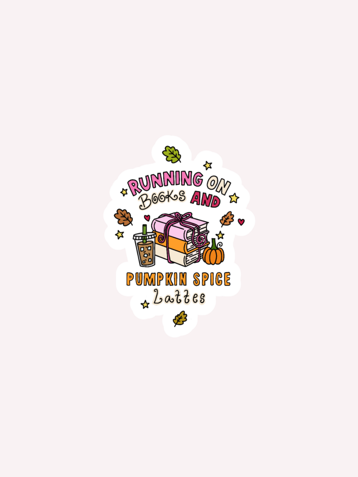Books and PSL Sticker