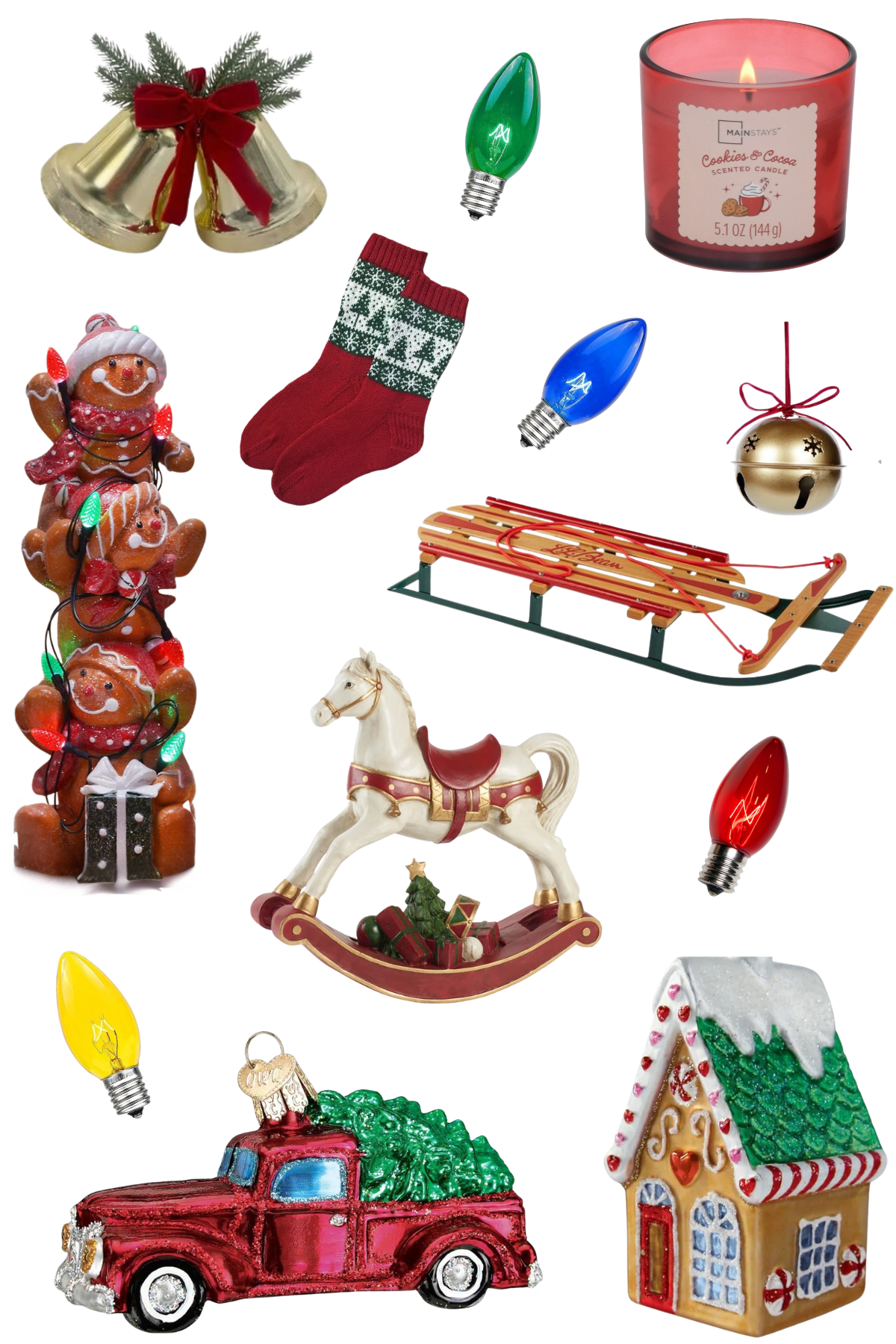 Nostalgic Holiday Sticker sheet