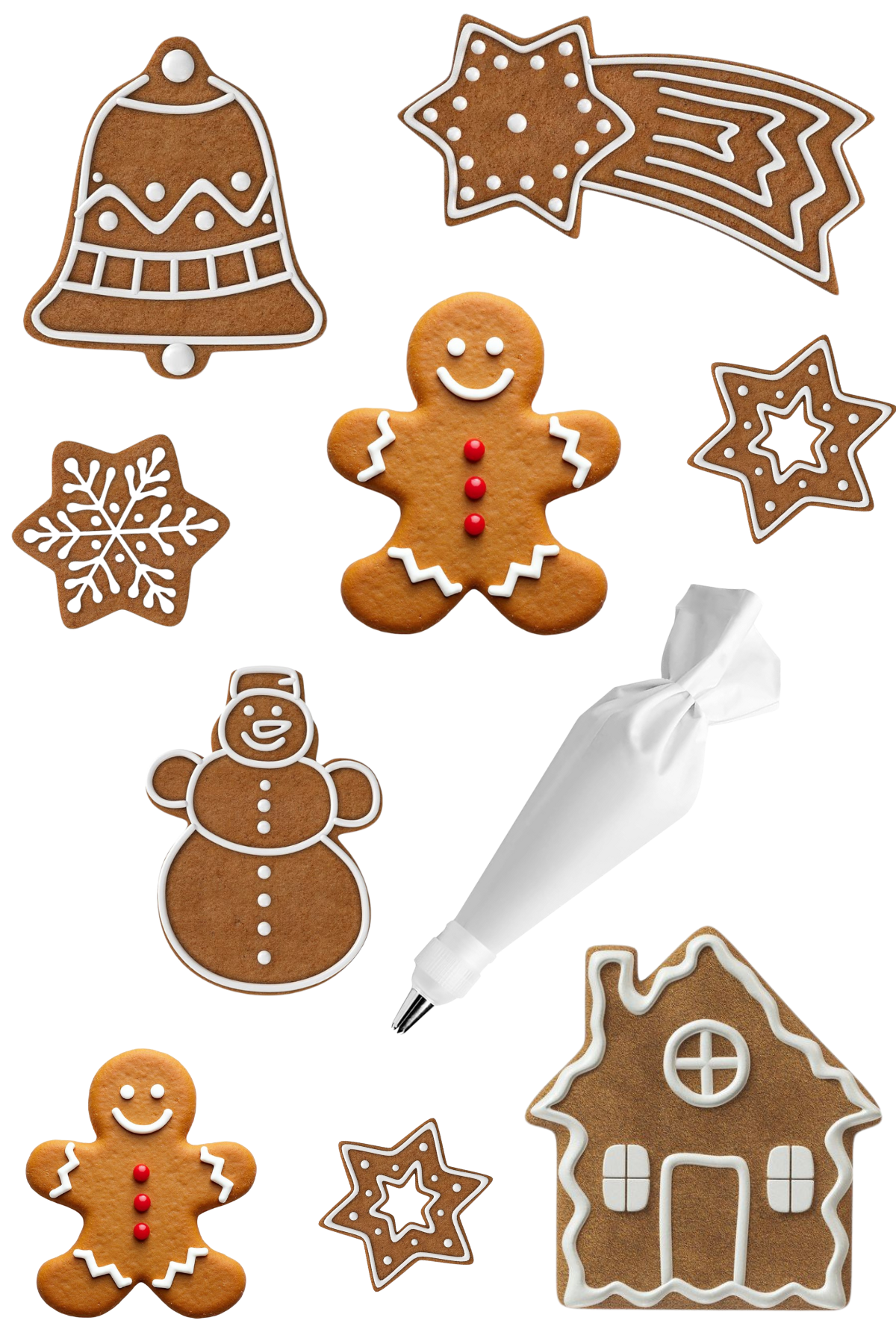 Gingerbread Cookies Sticker sheet