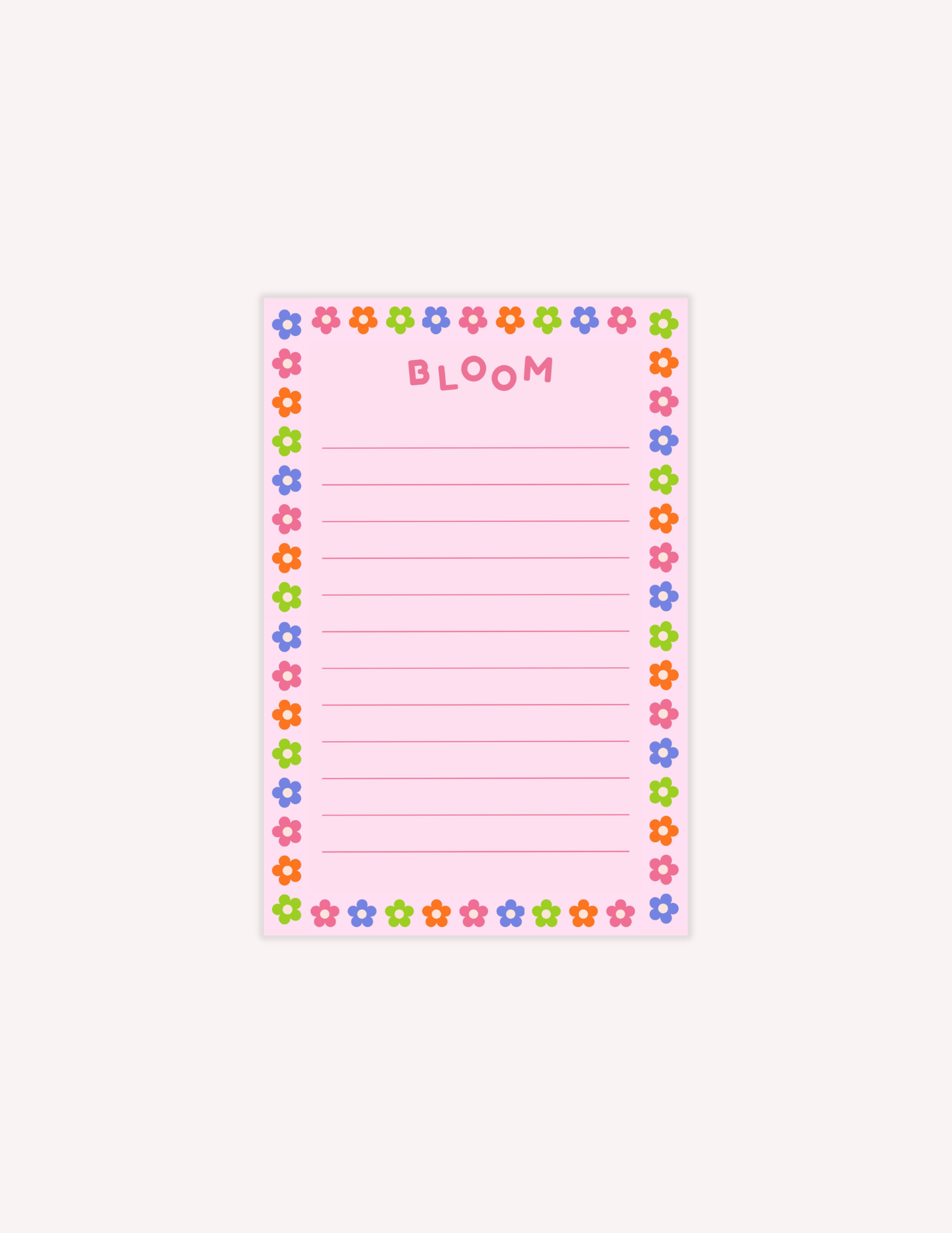 'Bloom' Notepad *Oopsie*