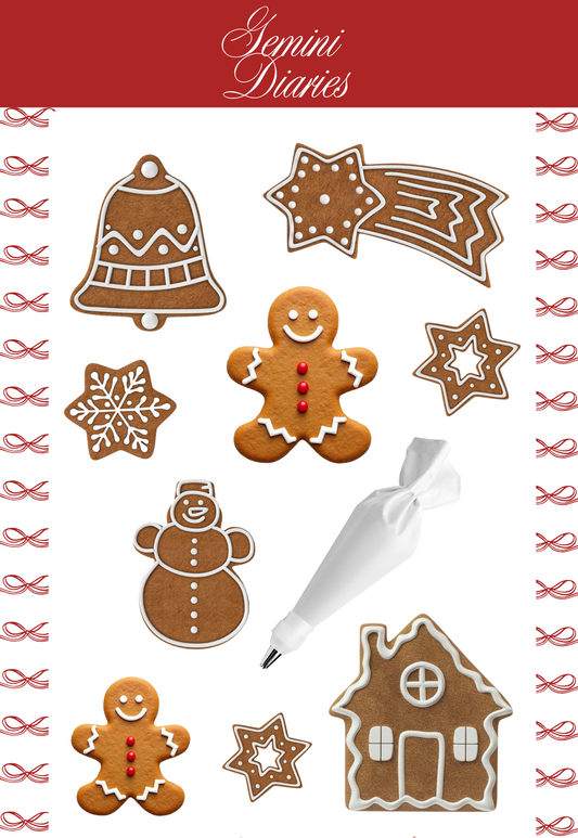Gingerbread Cookies Sticker sheet