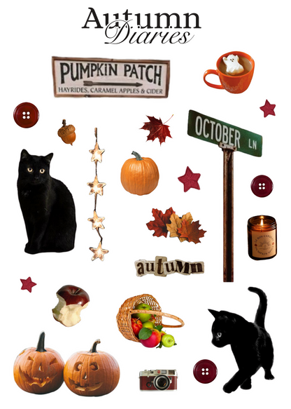 Autumn Diaries Sticker sheet