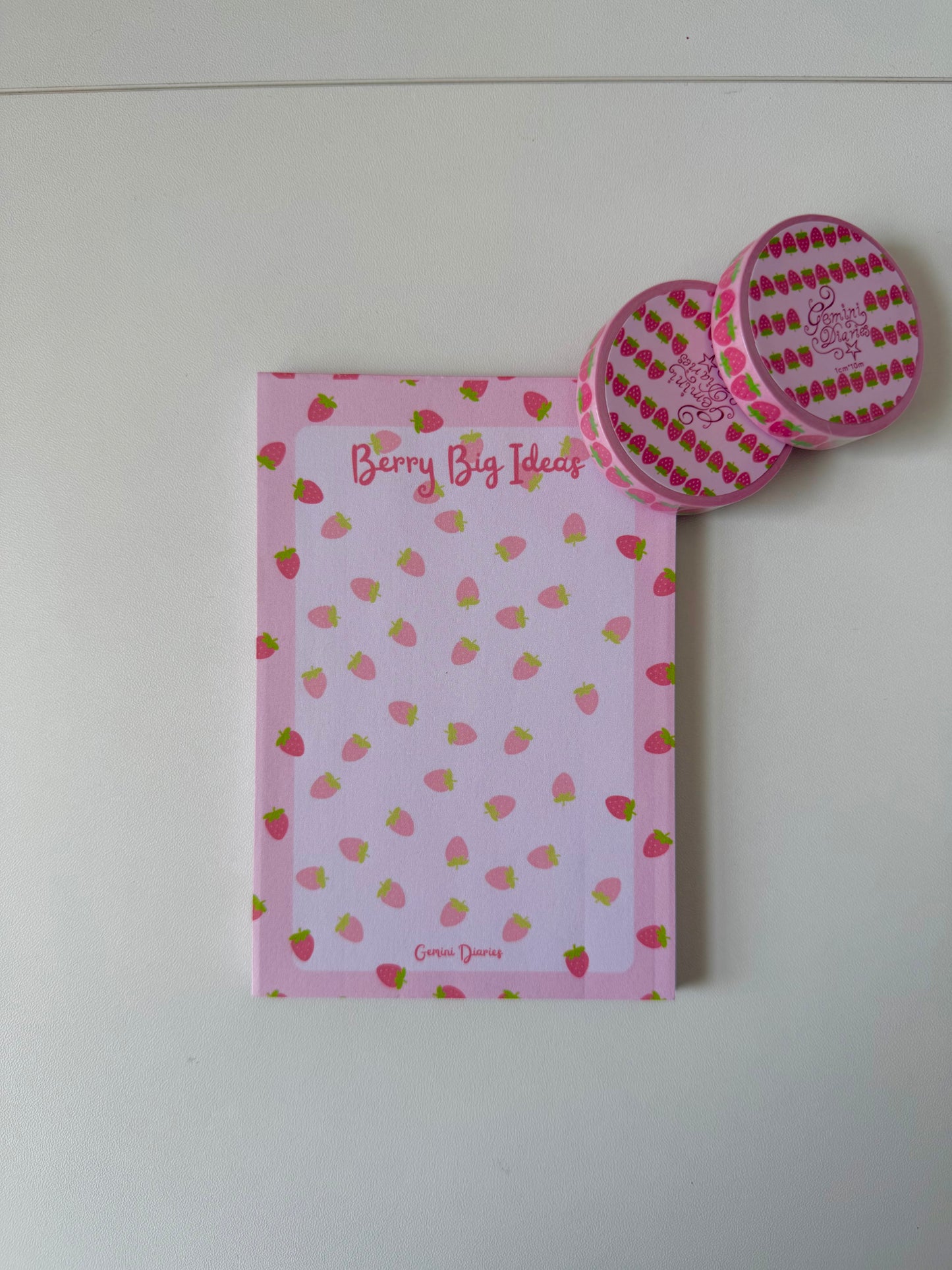 'Berry Big Ideas' Notepad *Oopsie*
