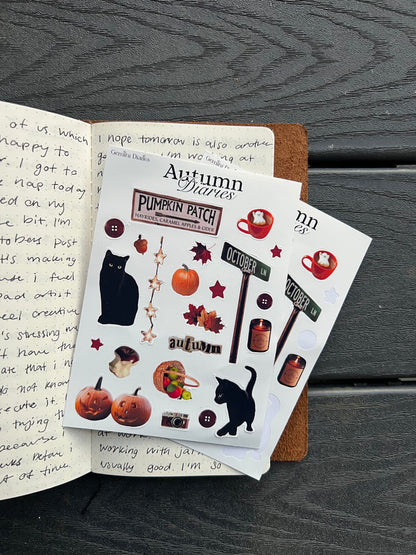 Autumn Diaries Sticker sheet
