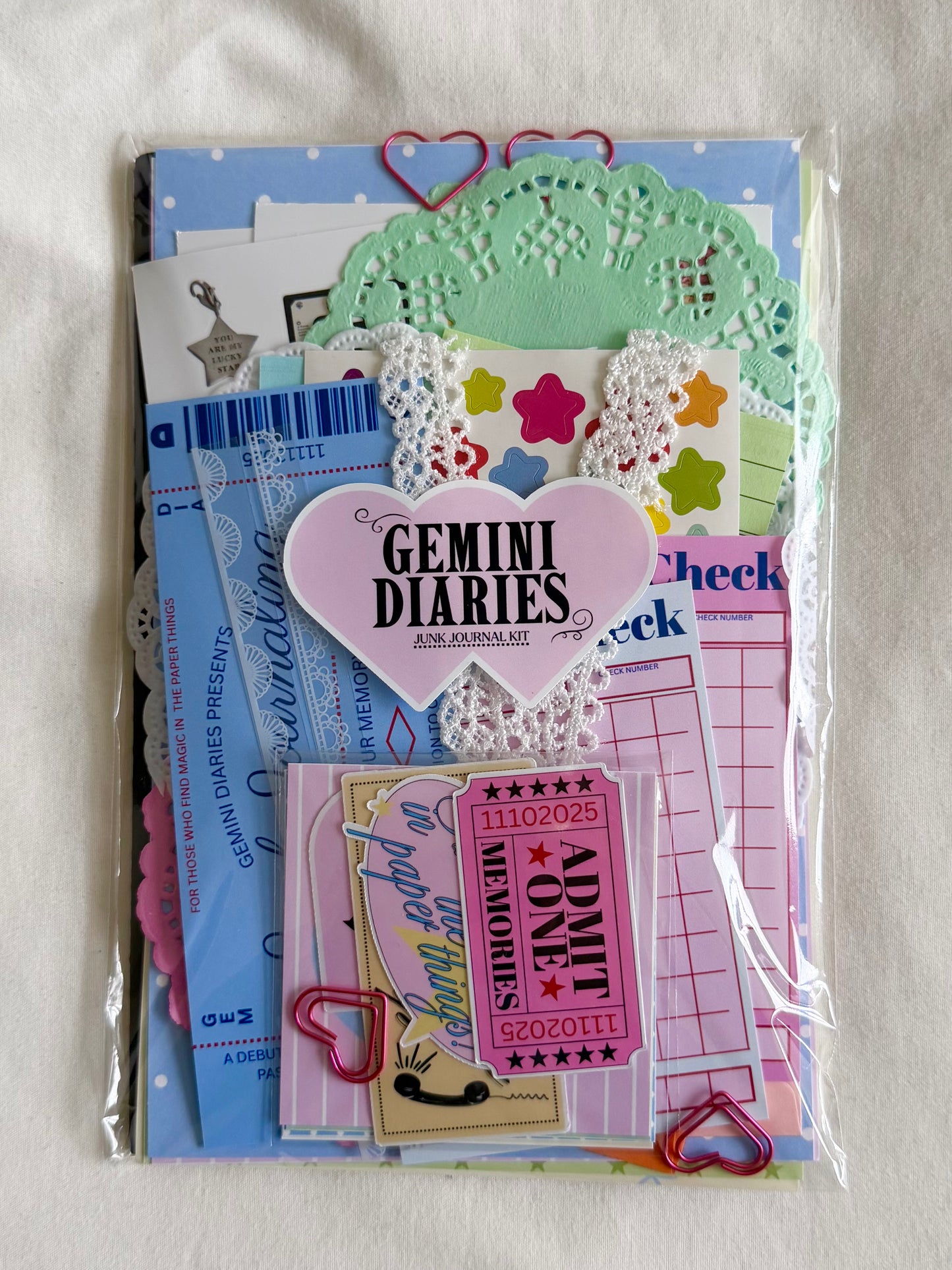 Junk Journal Kit — Memory Collector Edition