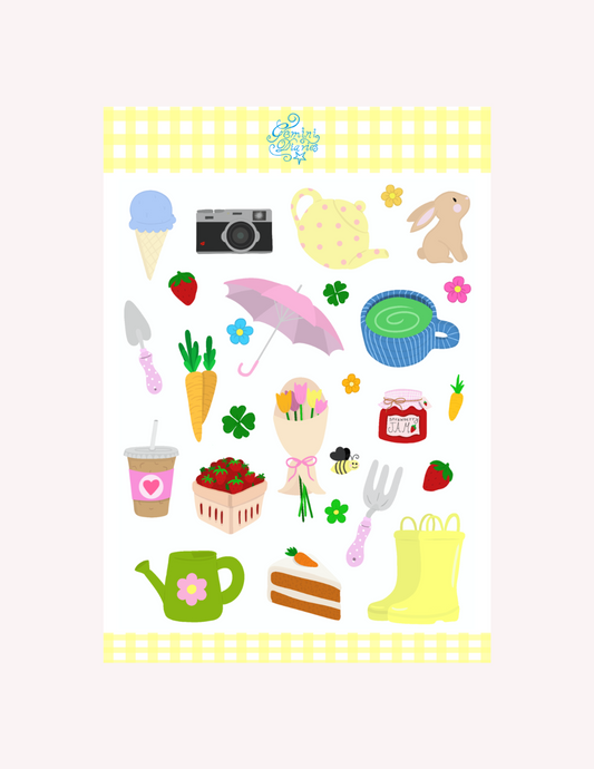 Spring Day Sticker Sheet