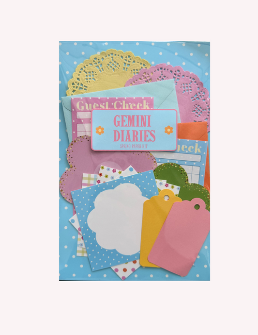 Scrap Paper Kit - Spring Edition