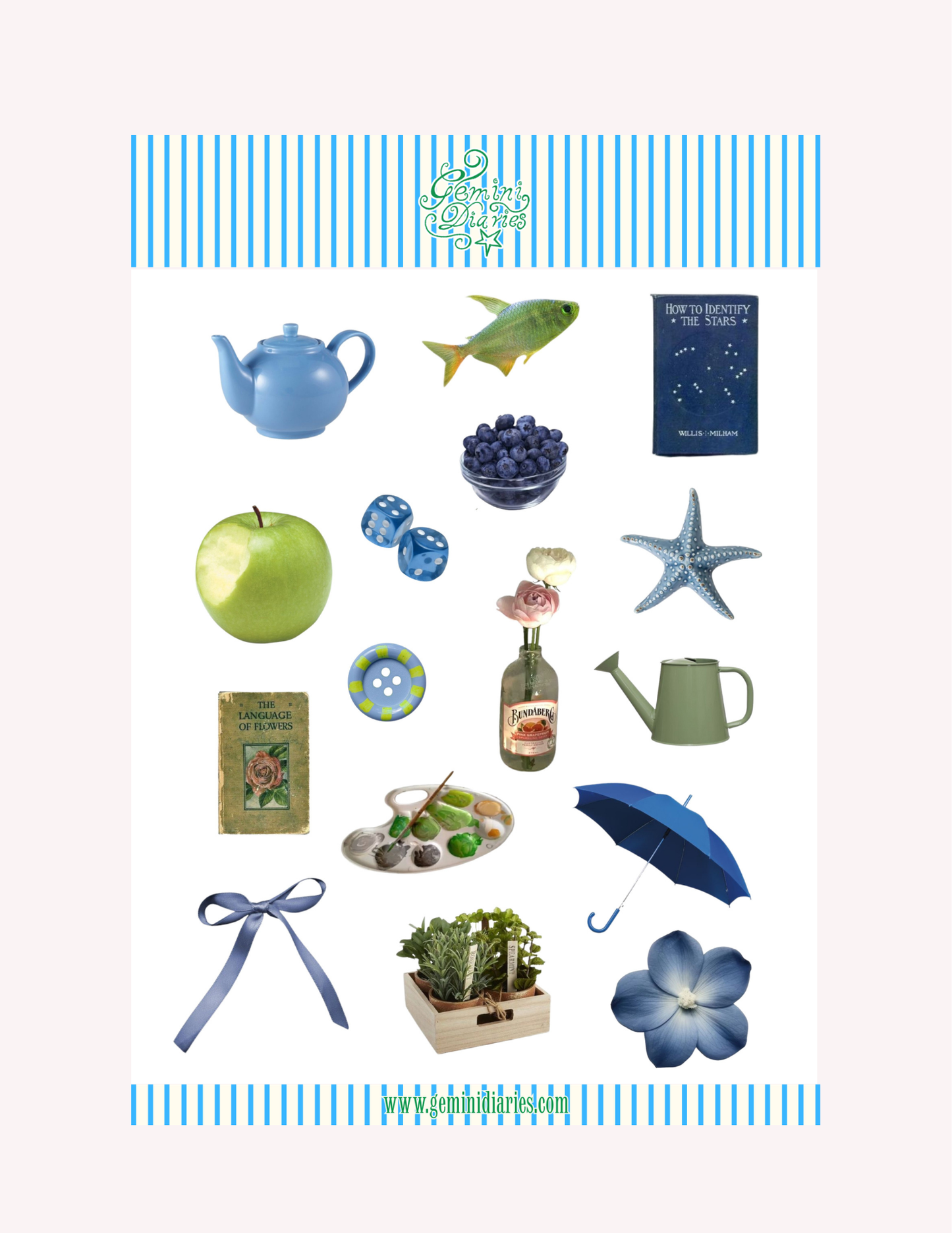 Gentle Earth Sticker Sheet (Large)