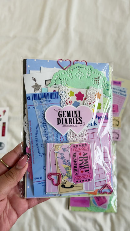 Junk Journal Kit — Memory Collector Edition